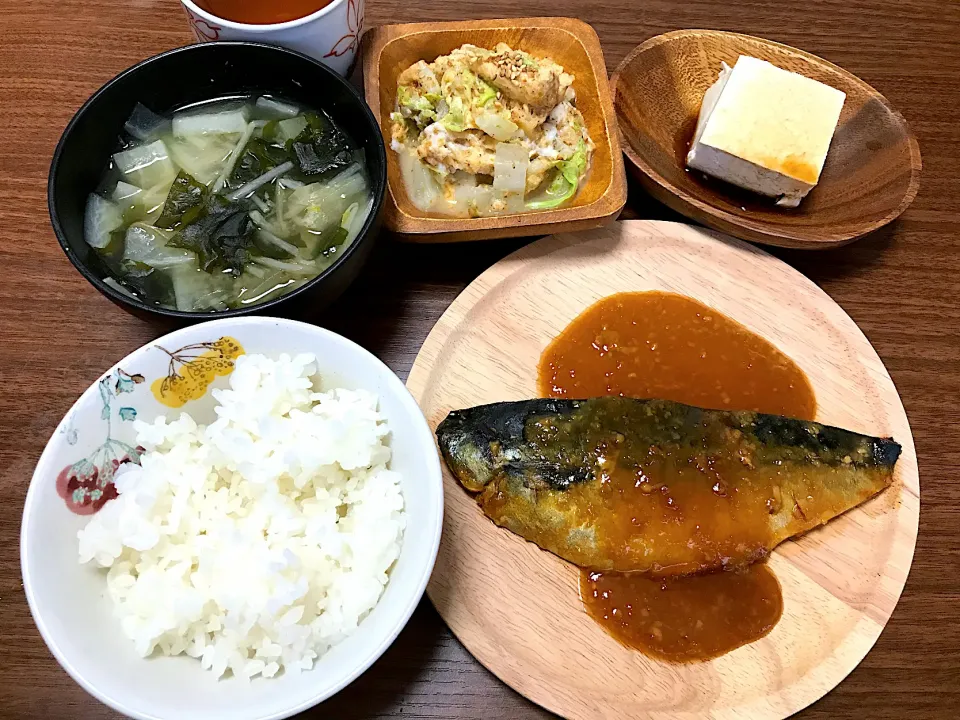 Snapdishの料理写真:さばの味噌煮|Ruri_Nnuさん