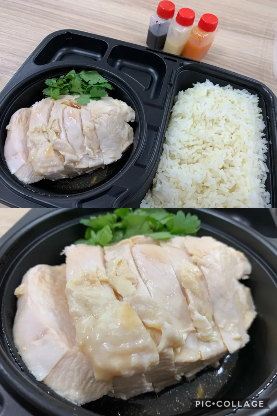 本日のテイクアウトランチは、海南鶏飯＠海南鶏飯食堂恵比寿。月に最低1回はスタッフと食べています。美味しくいただきました。|sniper66さん