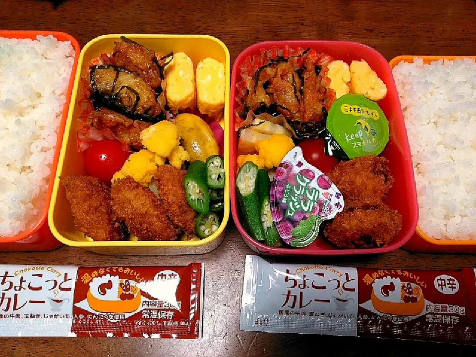 娘と息子のお弁当|秀美«シュウビ»さん