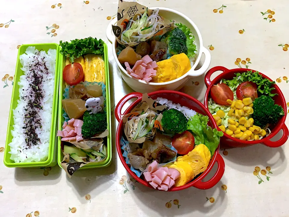 Snapdishの料理写真:10月21日お弁当|もぐぷーさん