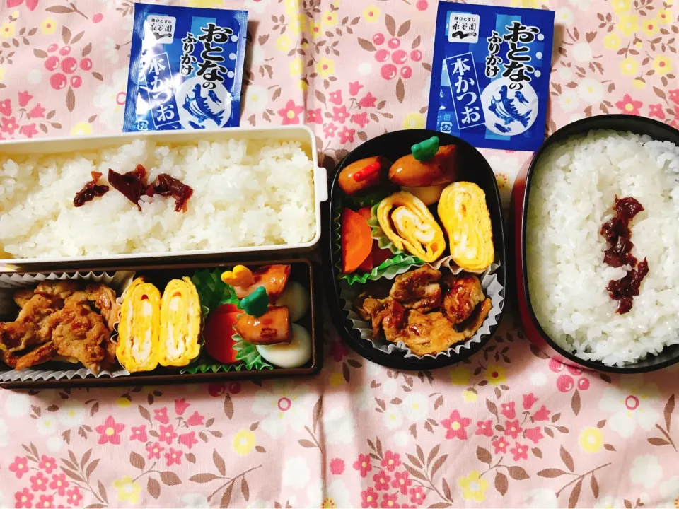 Snapdishの料理写真:2020/10/21(水) 夫弁当＆娘弁当🎵|kiyominさん