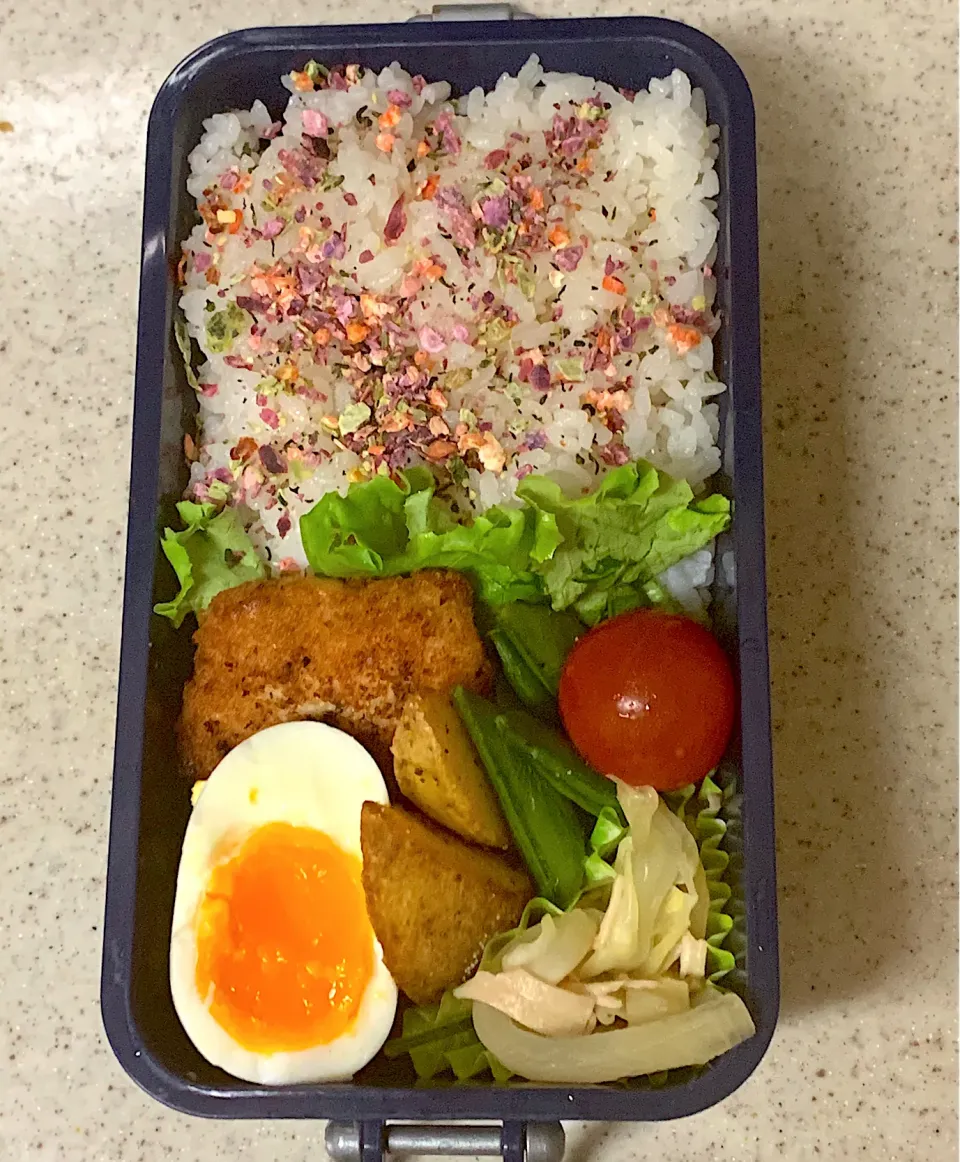 レモンバジル風味チキンカツ弁当|besさん