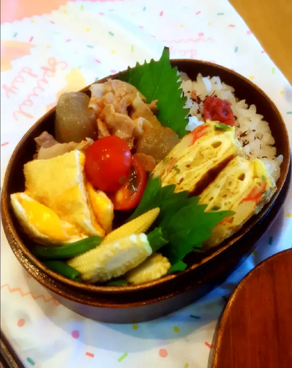 Snapdishの料理写真:今日のお弁当🌱|sunnyさん