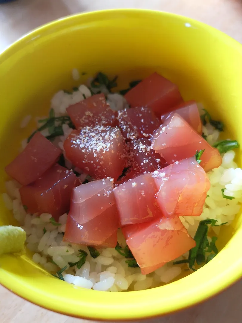 Snapdishの料理写真:マグロ漬け丼|EKさん