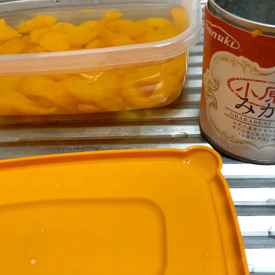 みかんゼリー🍊小原紅みかんの缶詰使用|Yossarianさん