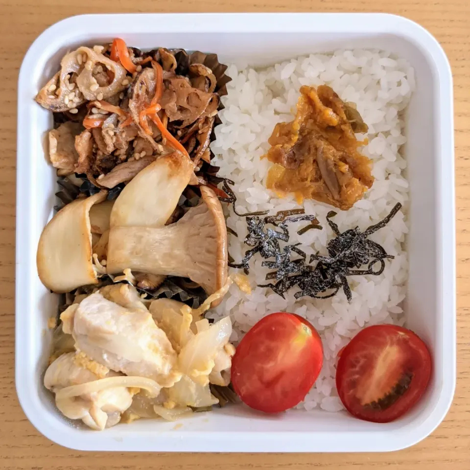 お弁当！茶色い😎|walnutさん