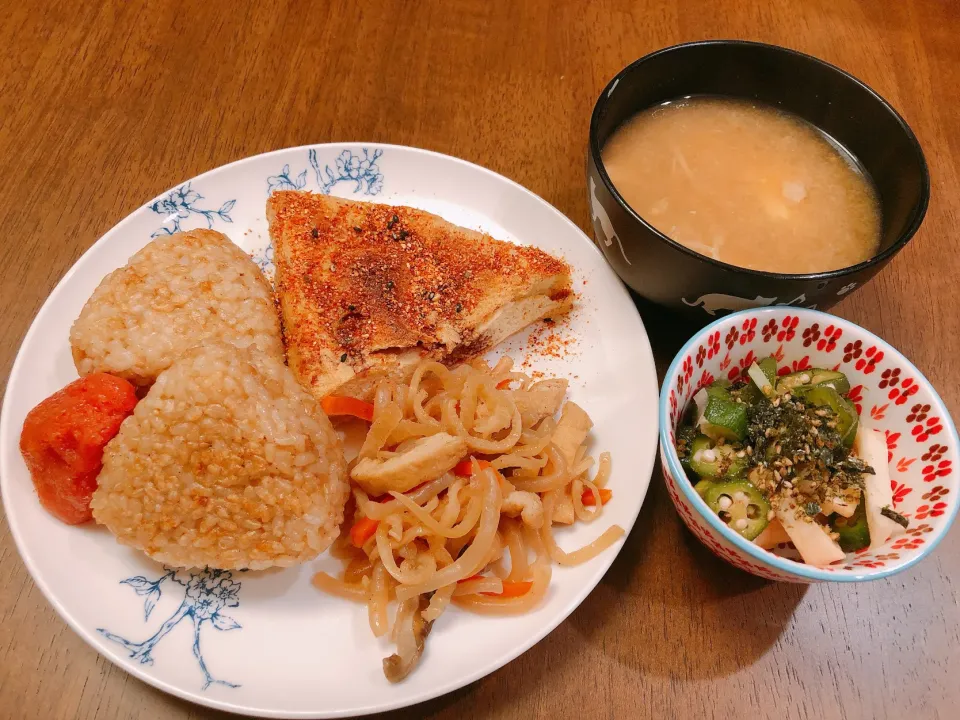 焼きおにぎり定食|薫子さん