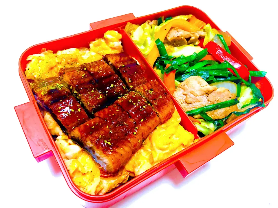 スタミナ弁当🍱❤️|妖怪こけしさん