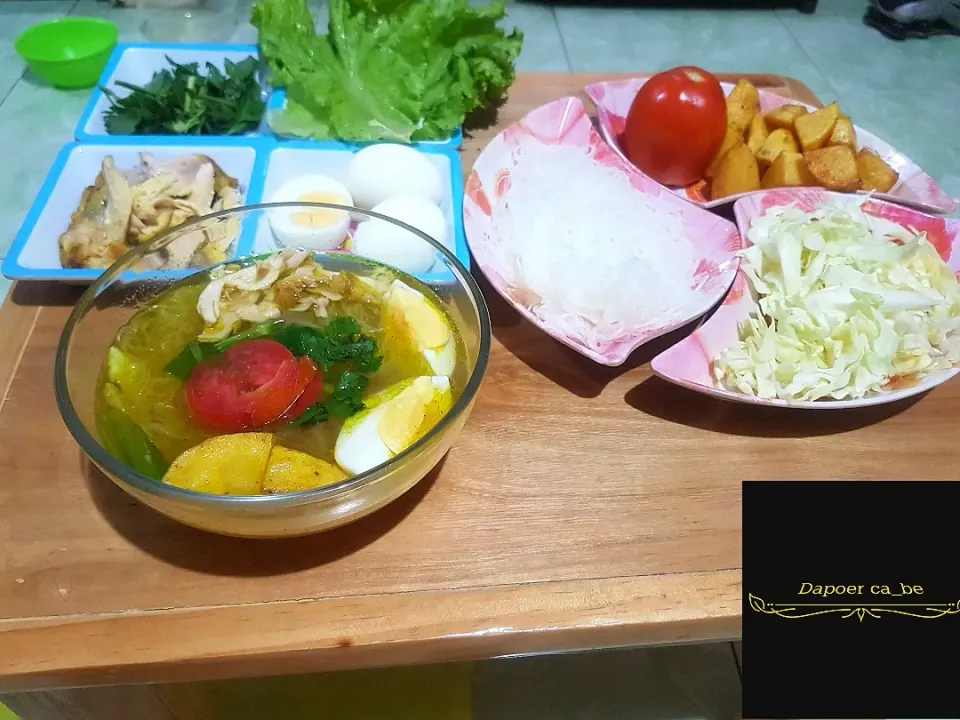 soto ayam kuah bening|Sisca Tobiasさん