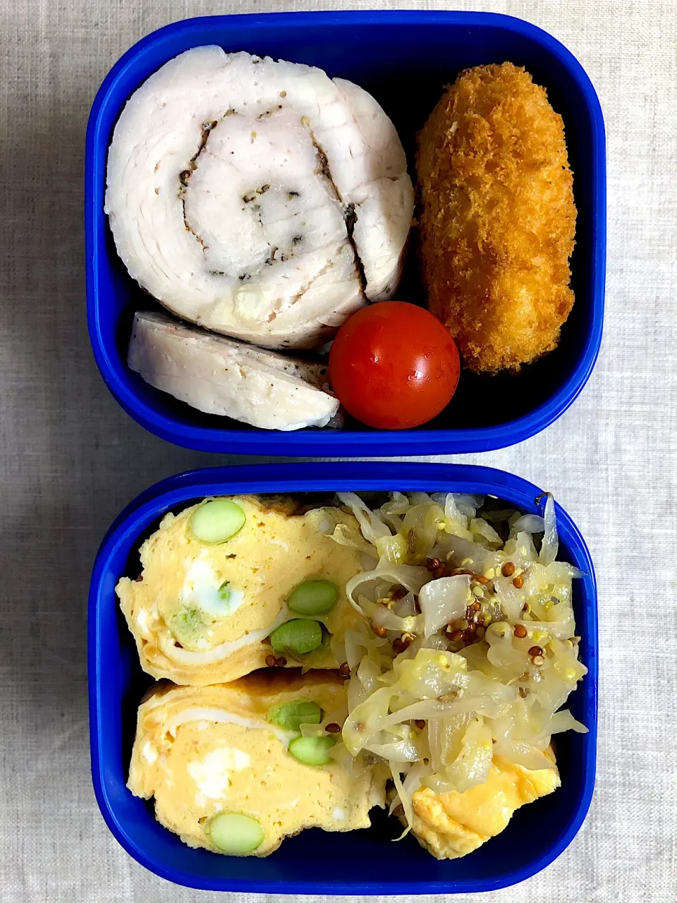 Snapdishの料理写真:お弁当／男子高校生|nayutaさん