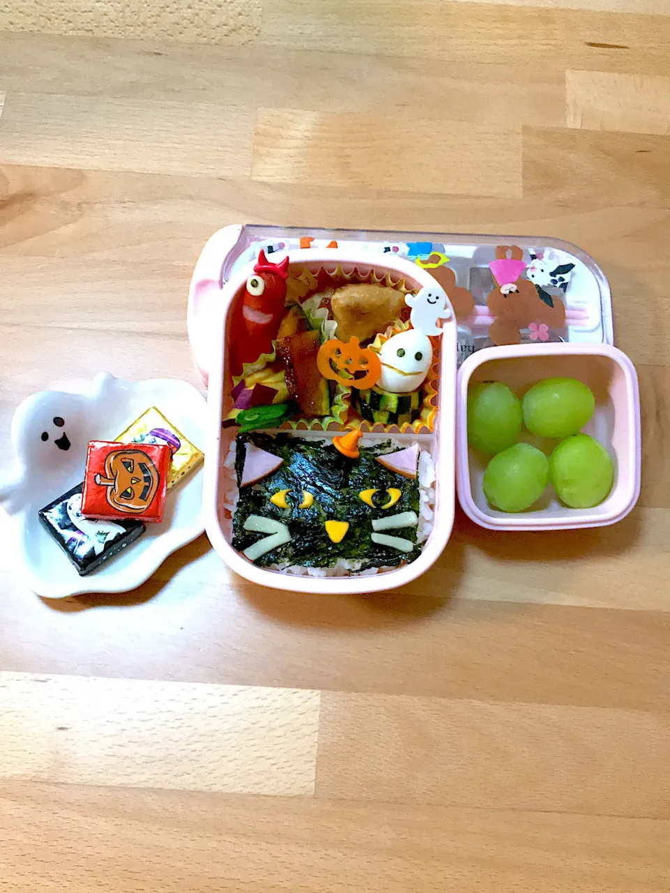 幼稚園★ハロウィン🎃お弁当|おにぎりさん