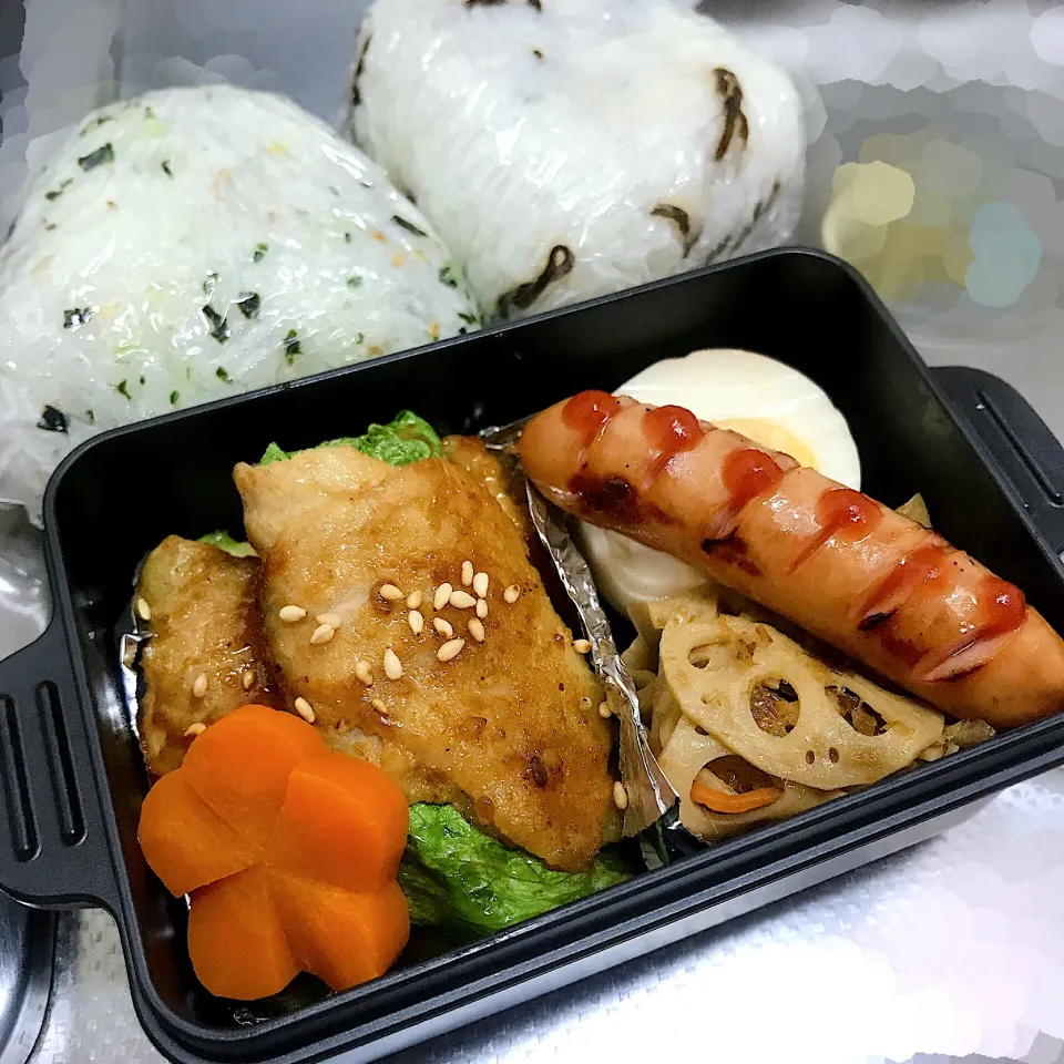 レタスのチーズ肉巻き弁当|おいもさん