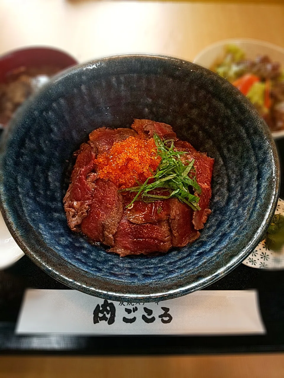 黒毛和牛いくら丼|炭焼ステーキ肉ごころさん