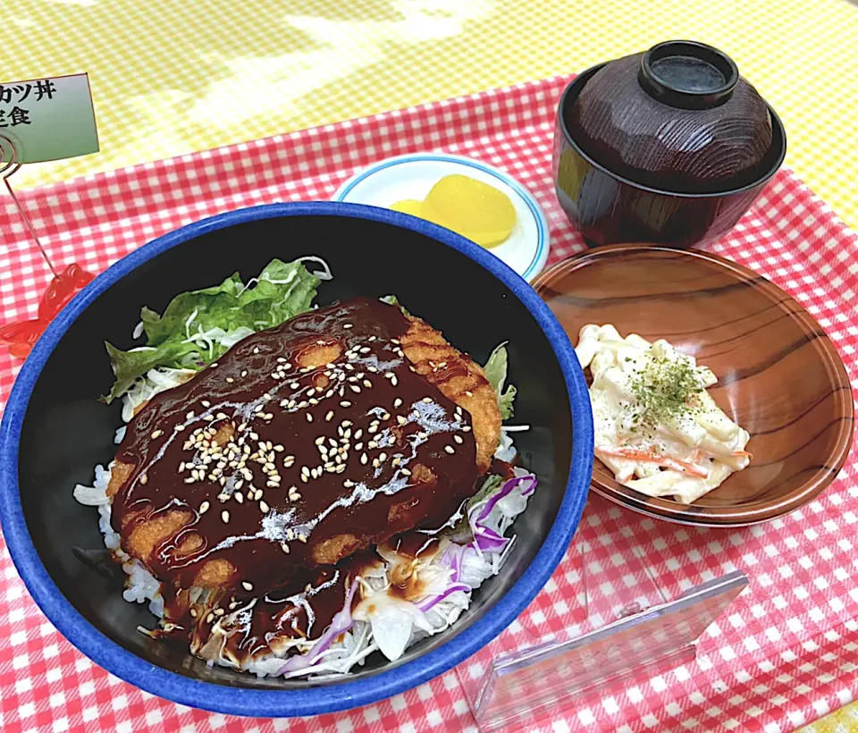 味噌カツ丼セット|nyama1さん