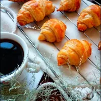 Snapdishの料理写真:Classic Croissant Homemade 🥐|Noofs___さん