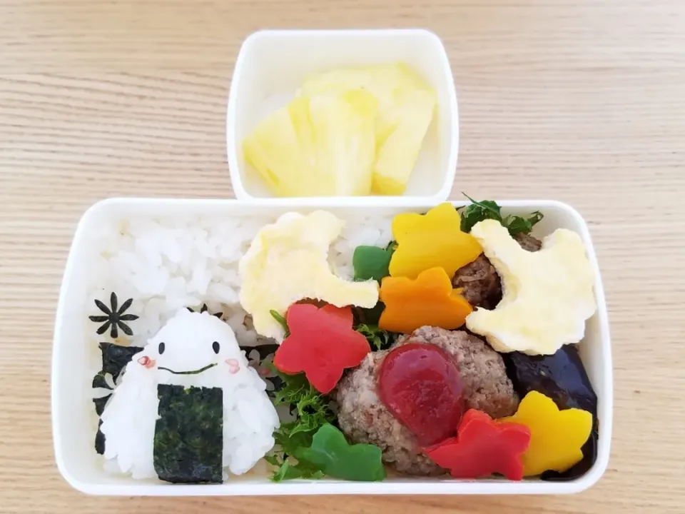 息子のお弁当|ひんひさん