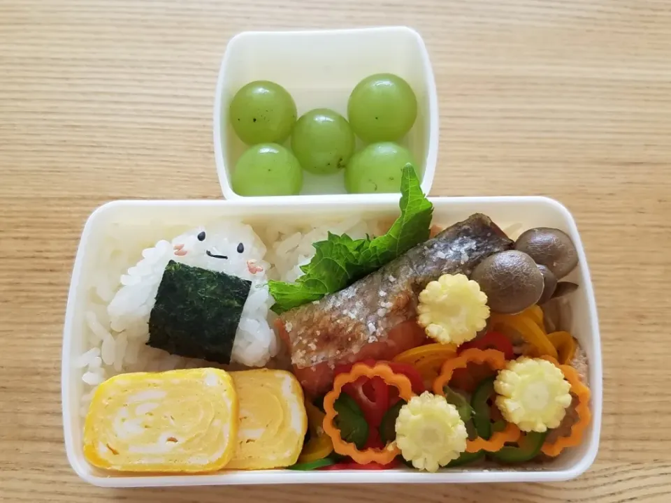 息子のお弁当|ひんひさん