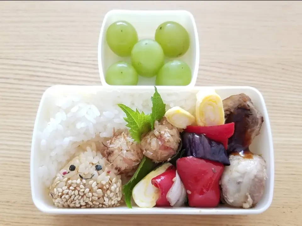 息子のお弁当|ひんひさん