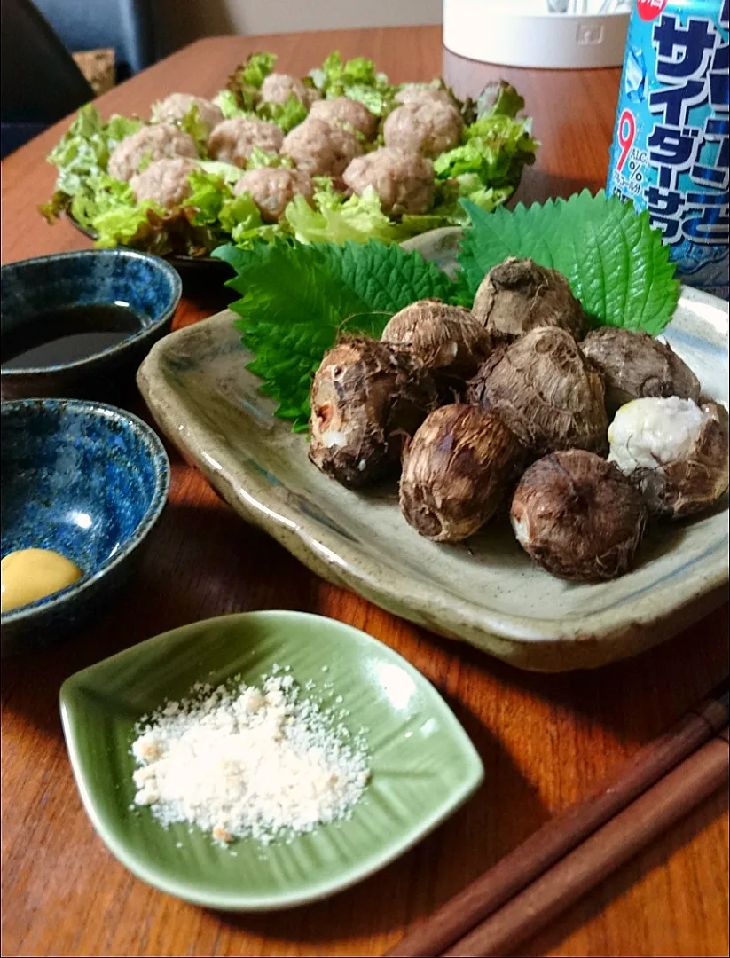 Snapdishの料理写真:ゆで里芋|まりおさん