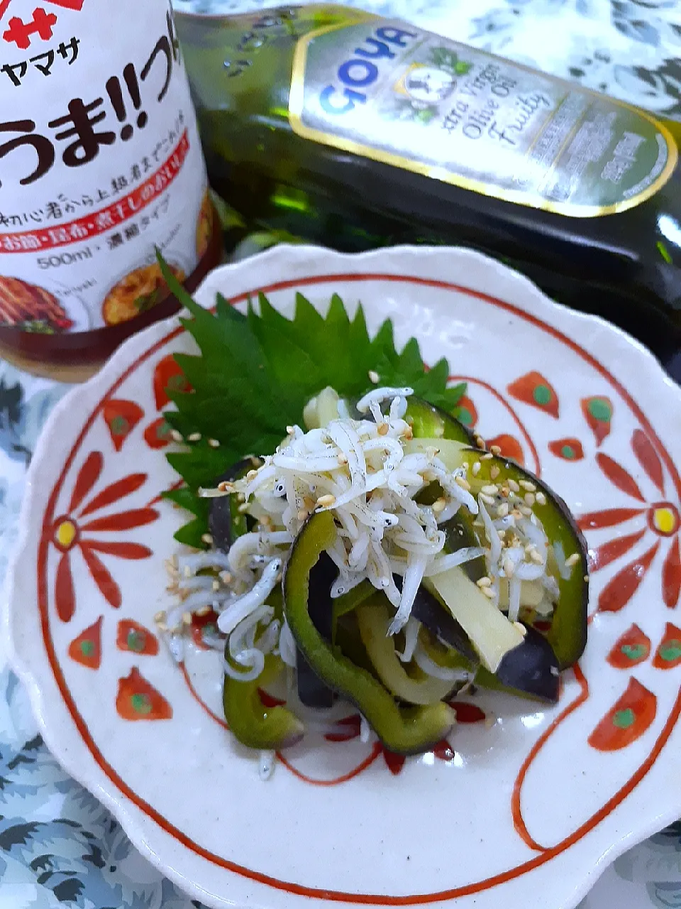 🔷神奈川県産パプリカと地物釜揚げしらすdeオリーブオイルナムル🔷|@きなこさん