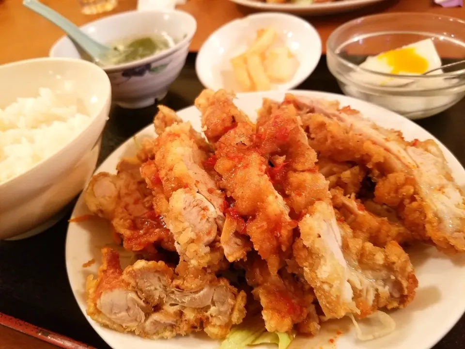 油淋鶏定食|しあるさん