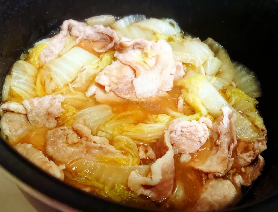 豚肉と白菜のうま煮❤️
#作り置き|GGGさん