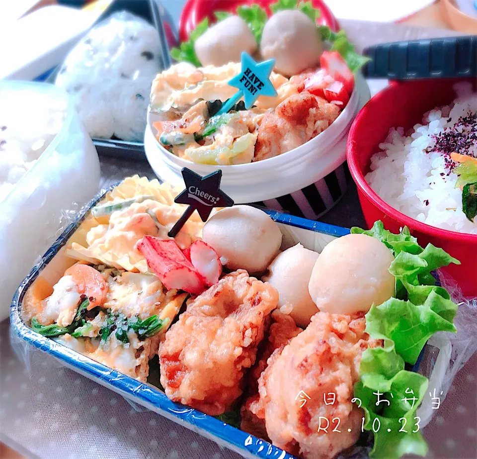 Snapdishの料理写真:2020.10.23＊今日のお弁当|ぁゃ🍃さん