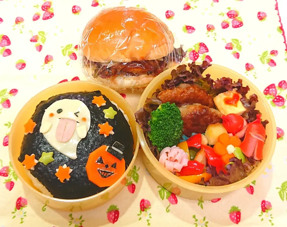 ハロウィン弁当❤️|みちゅあしさん