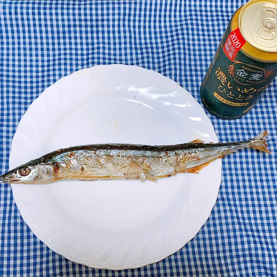 秋刀魚の塩焼き|ゆみかさん