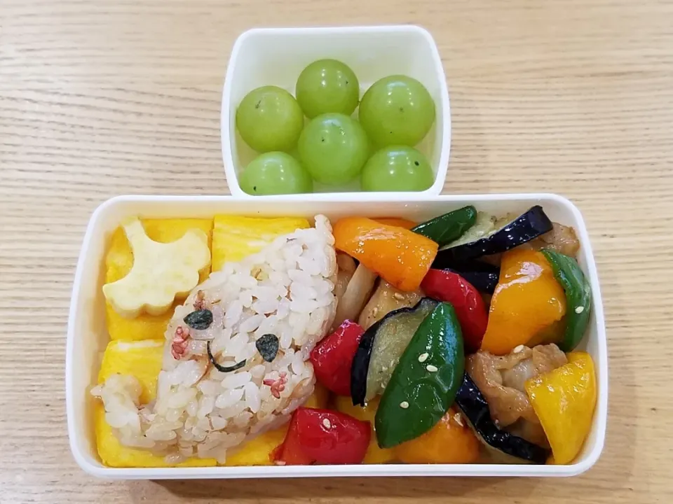 息子のお弁当|ひんひさん