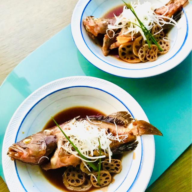 アコウの煮付け Tomoko Snapdish スナップディッシュ Id 8ybzka