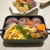 Snapdishの料理写真:キッシュ弁当|じゅん太さん