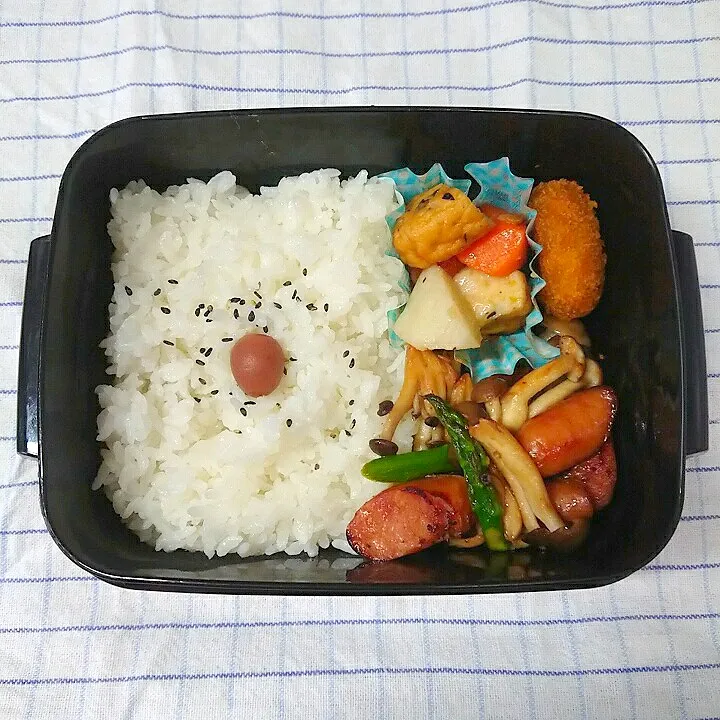 Snapdishの料理写真:秋の日の丸弁当|jun(・x・)さん