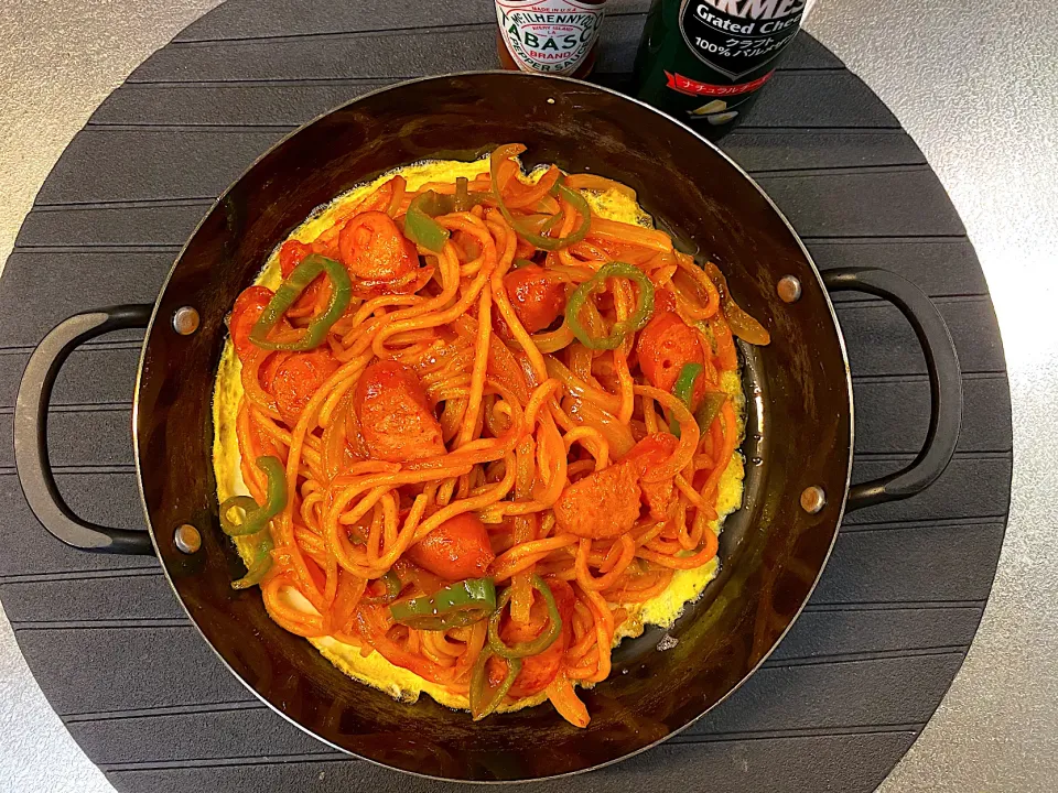 休日のお昼ご飯は、ナポリタン🍝|yokoさん