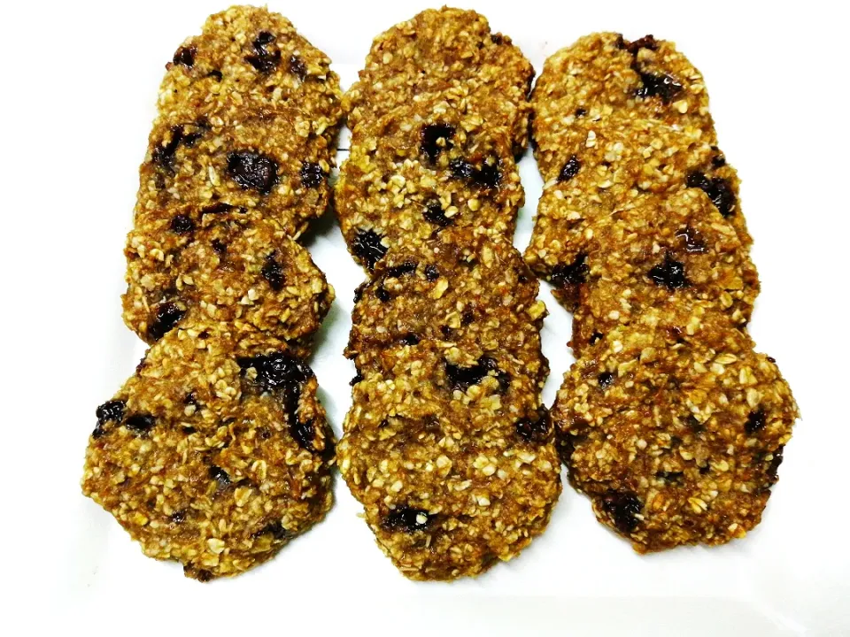 Chocolate Oatmeal Banana Cookies|miraさん