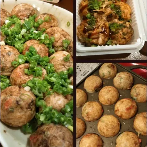 「ねぎ」を使ってみたSnapdishの料理・レシピ写真:🐙たこ焼き🐙
