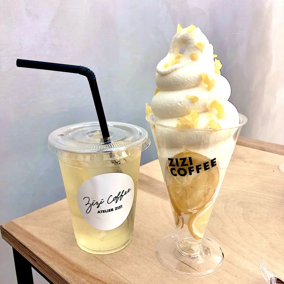 札幌カフェ巡り「atelier  jiji」レモンパフェとレモンスカッシュ🍋|Happy suzumeさん