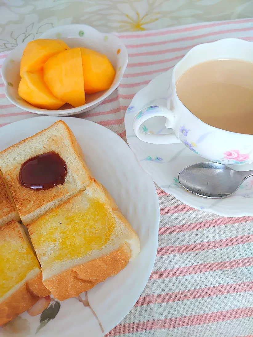 Snapdishの料理写真:お昼は軽く|🍒ふみりん🍒さん