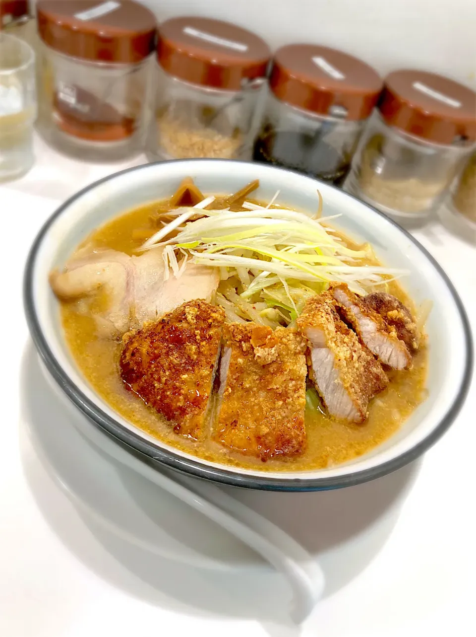 豚から揚げ盛り味噌タンメン|石田尚之さん