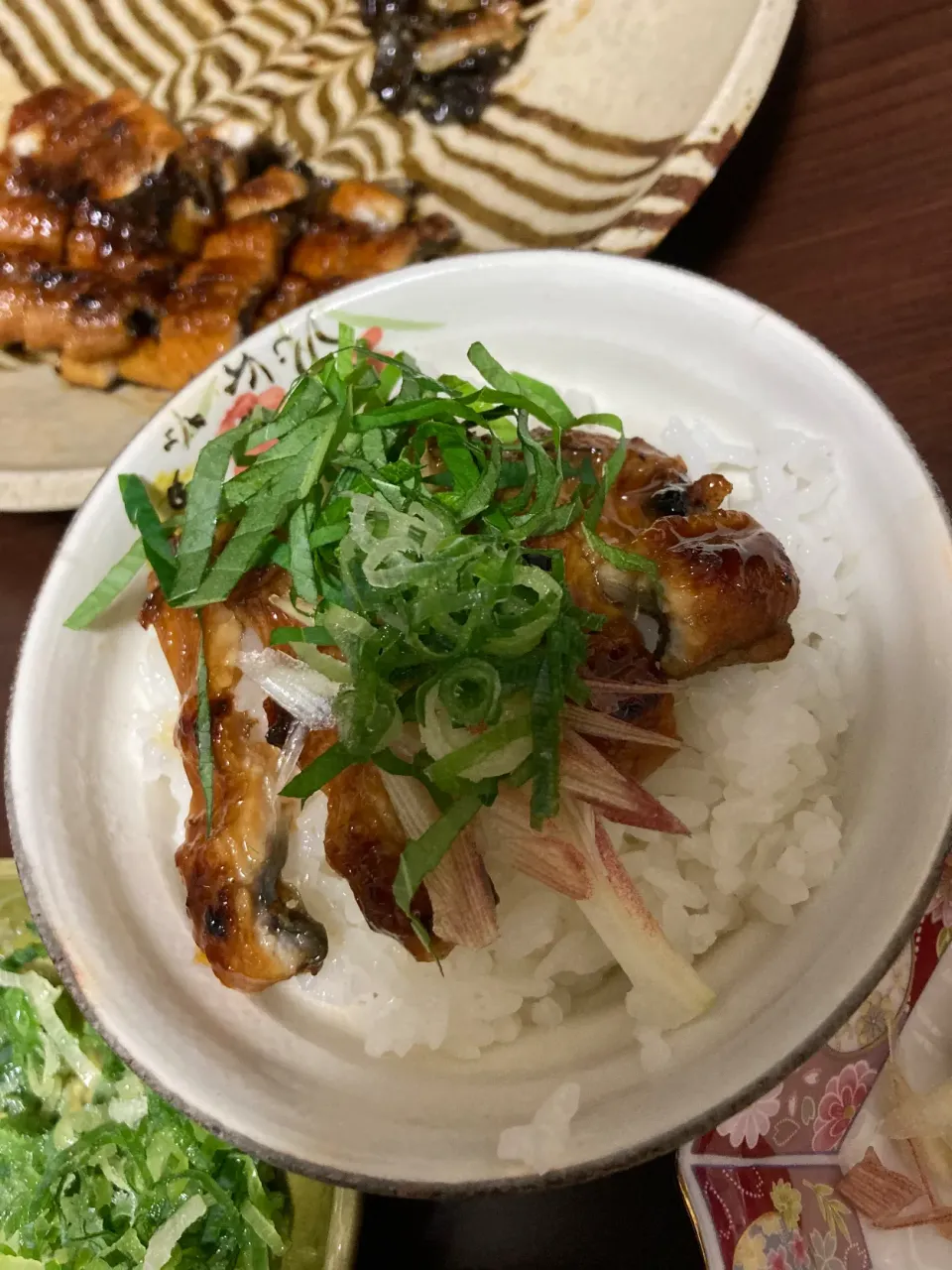 10月24日晩ご飯。いただいた鰻でひつまぶし💞|あやさん