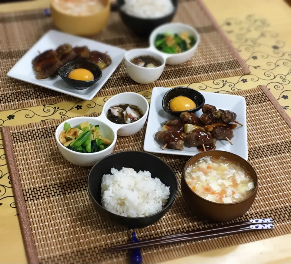 Snapdishの料理写真:牛串〜夕飯|チムニーさん