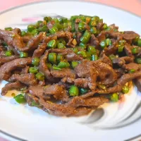 Beef strips with green beans|Theresa Siuさん