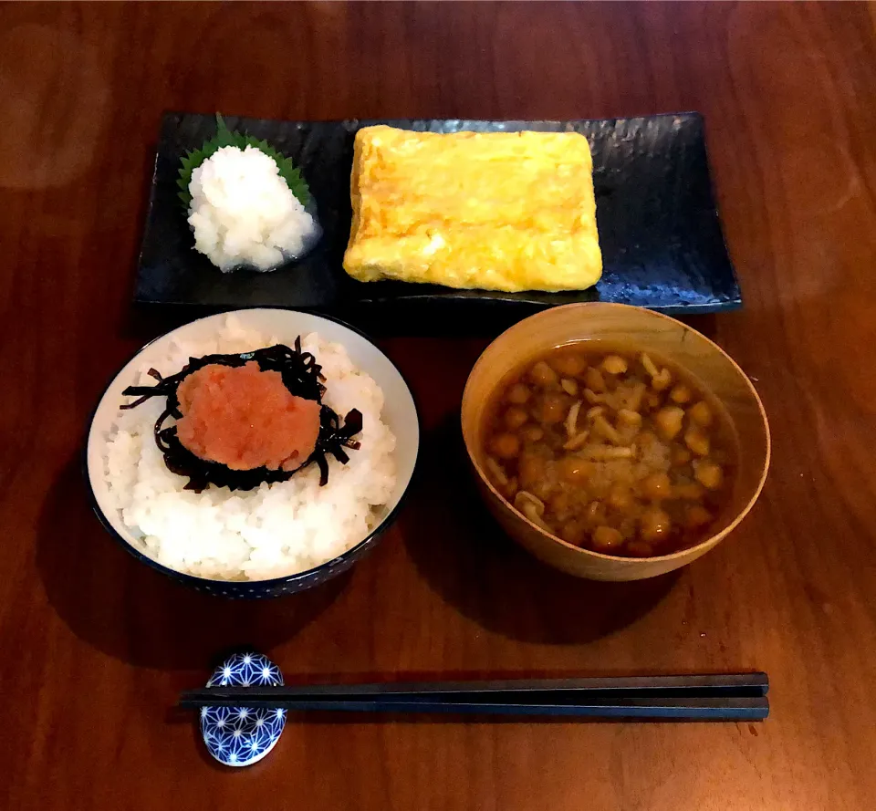 厚焼き玉子定食|Nakaba Kobayashiさん