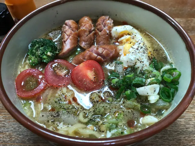 マルちゃん正麺🍜、味噌味❗️ d(*・ω・*)b✨|サソリさん