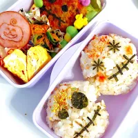 Snapdishの料理写真:ハロウィン弁当🎃|mikaの気まぐれ料理にっきさん