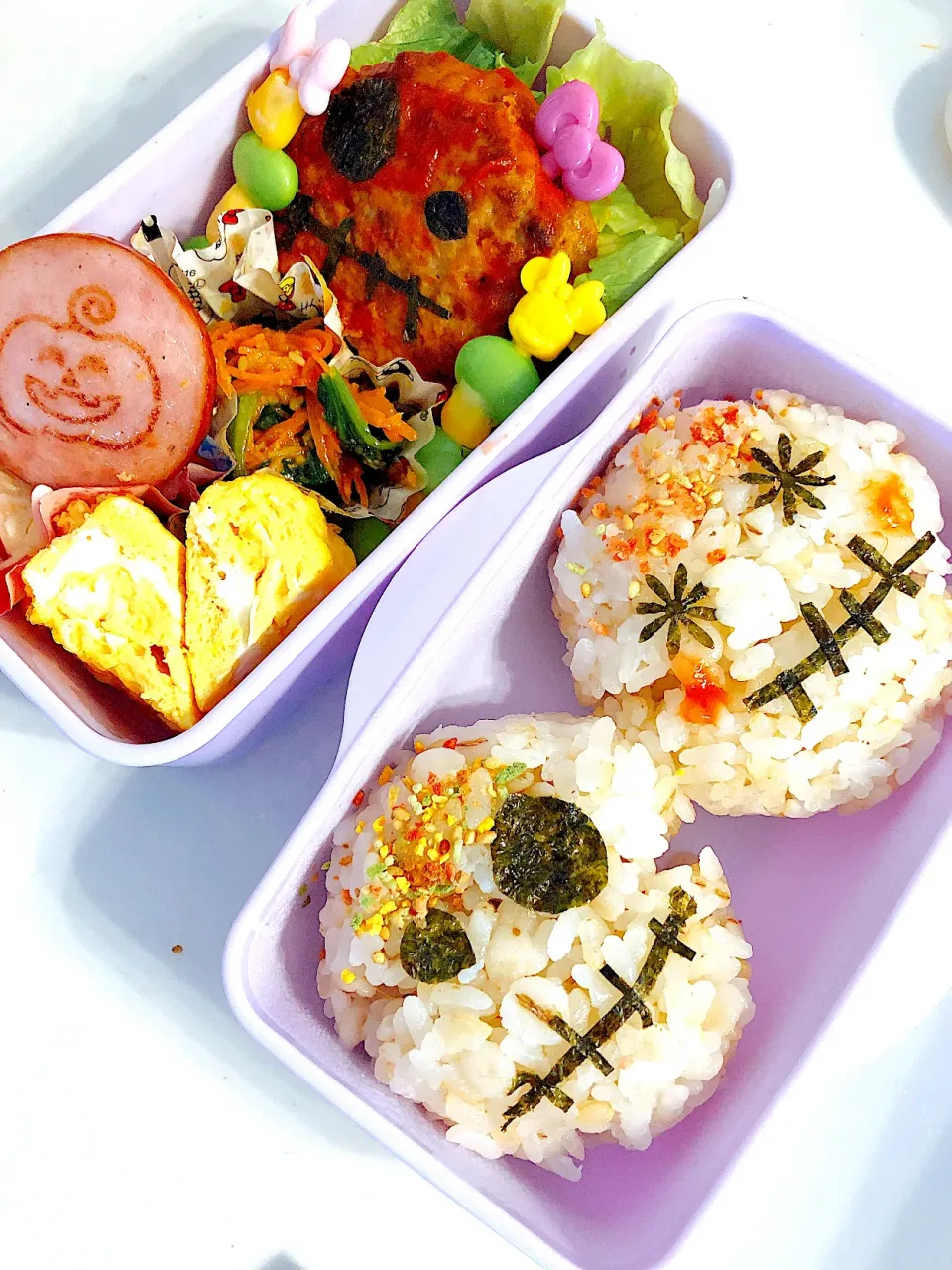 Snapdishの料理写真:ハロウィン弁当🎃|mikaの気まぐれ料理にっきさん