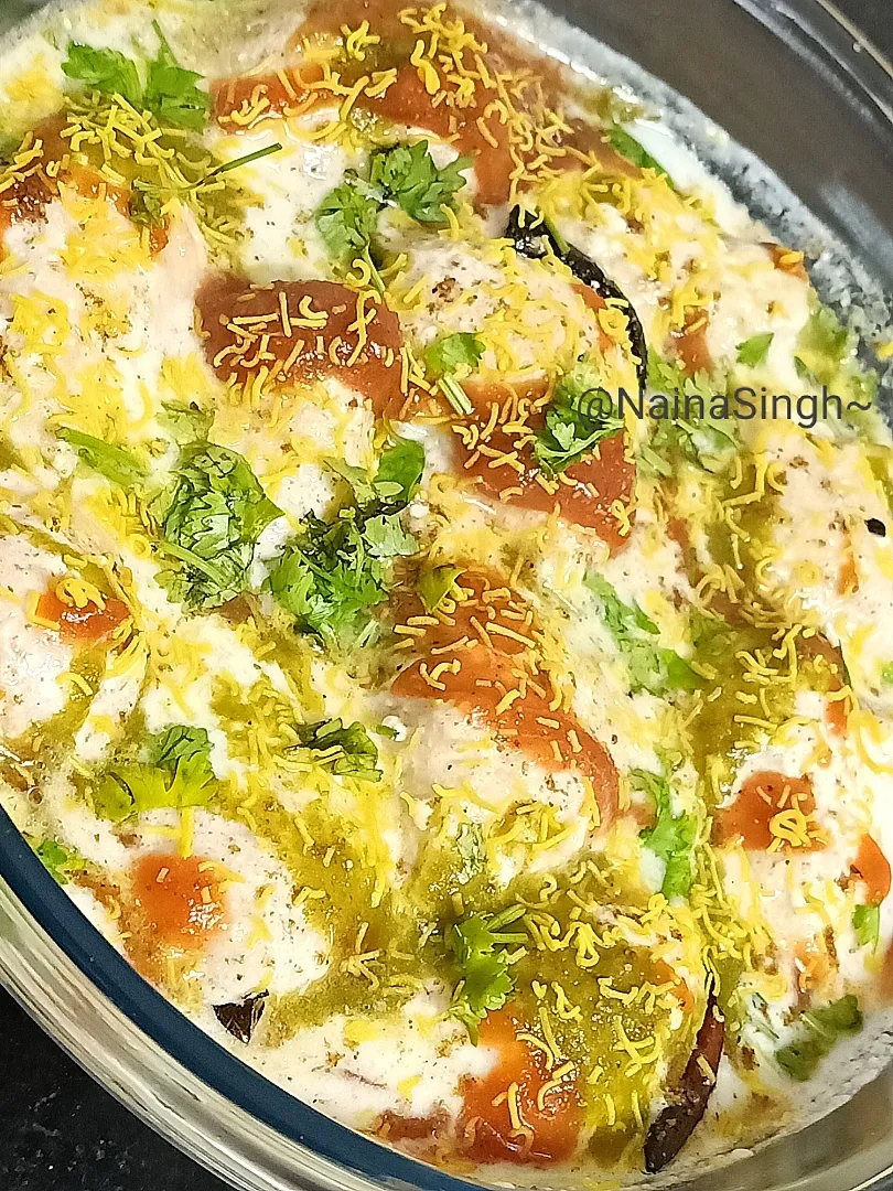 Delicious Dahi wada#tasty# Indian food Nainasinghrecipe##|nainasinghさん