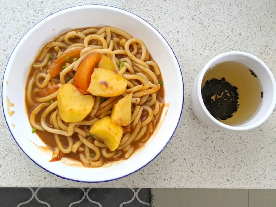 Wet curry udon mee❤️|歆颖さん