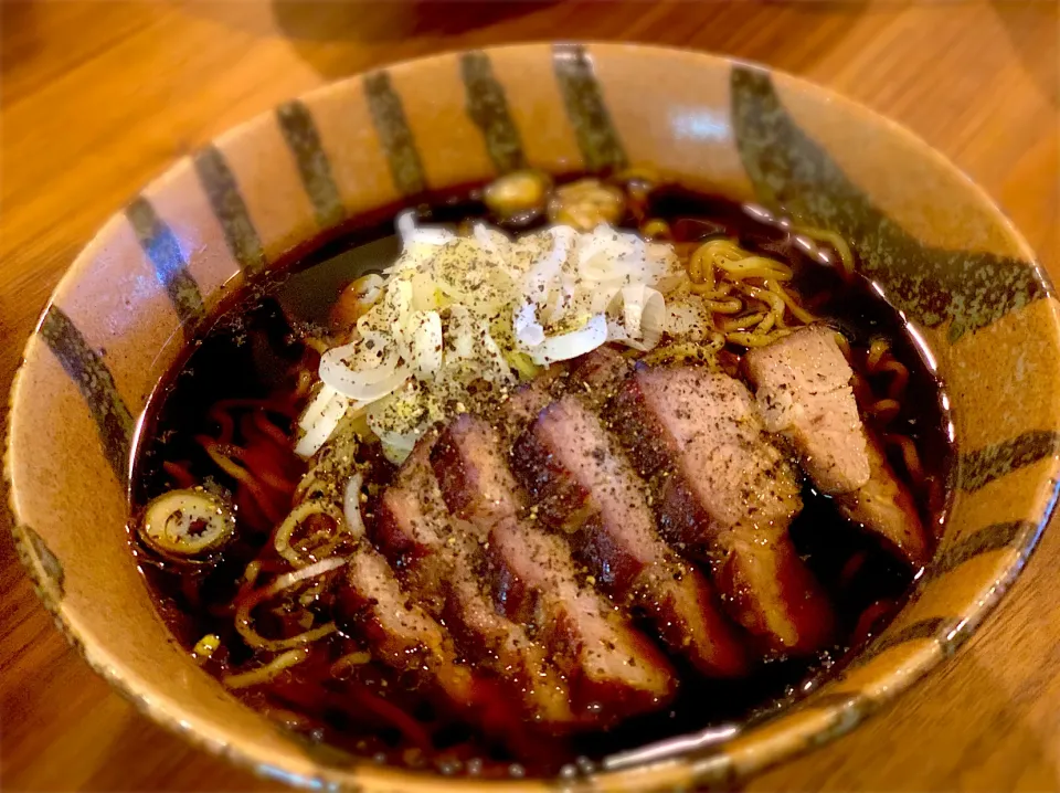 富山ブラックラーメン|ふくすけ食堂さん