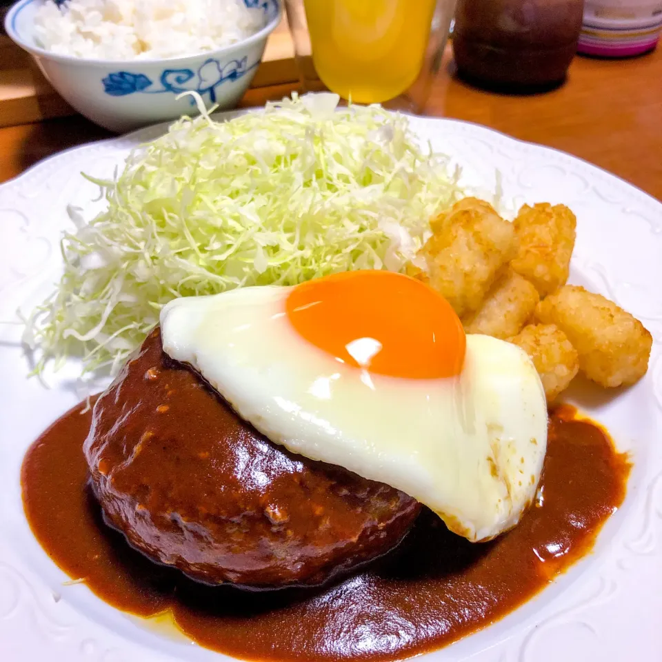 Snapdishの料理写真:【ハンバーグ♪】|ristorante_sallyさん